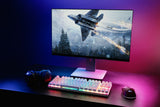 Darrahopens Gift & Novelty > Games > Video Games G-TEK Cyborg 87-Key Wired Bluetooth Keyboard White