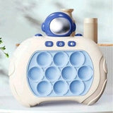 Darrahopens Gift & Novelty > Games > Video Games Rechargeable 3 Types Pop Push it Game Controller Sensory Fidget Toy Electronic Whack Mole blue