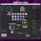 Darrahopens Gift & Novelty > Games > Video Games Studio Controller Keyboard Stream Controller Customizable Deck with 15 Shortcut Keys for Multi Applications Triggered in PC for Streaming Studio Work Game