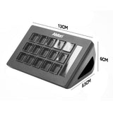 Darrahopens Gift & Novelty > Games > Video Games Studio Controller Keyboard Stream Controller Customizable Deck with 15 Shortcut Keys for Multi Applications Triggered in PC for Streaming Studio Work Game