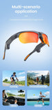 Darrahopens Gift & Novelty > Games > VR Games E08 Smart Bluetooth Cycling Sunglasses with Camera, UV400 Outdoor Sports Glasses，orange In Australia - Darrahopens