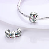 Darrahopens Gift & Novelty > Novelty > Jewellery Making Kits 925 Sterling Silver Charms Safety Chain Silicone Stopper Jewelry Making for Bracelet Diy PTC512