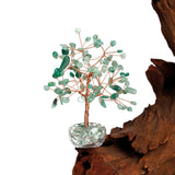 Darrahopens Gift & Novelty > Novelty > Jewellery Making Kits Aventurine - Green Crystal Natural Crystal Wealth Tree -Feng Shui Decor, Elegant Office Desk Ornament