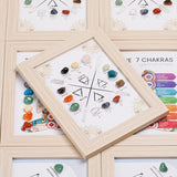 Darrahopens Gift & Novelty > Novelty > Jewellery Making Kits Constellation B Healing Crystal Stone Photo Frame Feng Shui or Hanging Home Wall Decoration, Office Gifts
