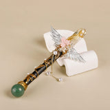 Darrahopens Gift & Novelty > Novelty > Jewellery Making Kits Handmade Crystal Wand, Natural Raw Gemstone Scepter, Magic Healing Wand Citrine