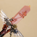 Darrahopens Gift & Novelty > Novelty > Jewellery Making Kits Handmade Crystal Wand, Natural Raw Gemstone Scepter, Magic Healing Wand Rose Quartz