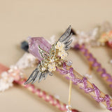 Darrahopens Gift & Novelty > Novelty > Jewellery Making Kits Handmade Crystal Wand, Raw Gemstone Scepter, Natural Magic Wand amethyst