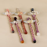 Darrahopens Gift & Novelty > Novelty > Jewellery Making Kits Handmade Crystal Wand, Raw Gemstone Scepter, Natural Magic Wand amethyst