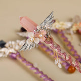 Darrahopens Gift & Novelty > Novelty > Jewellery Making Kits Handmade Crystal Wand, Raw Gemstone Scepter, Natural Magic Wand Rose Quartz