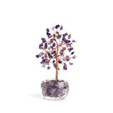Darrahopens Gift & Novelty > Novelty > Jewellery Making Kits Purple crystal Natural Crystal Wealth Tree -Feng Shui Decor, Elegant Office Desk Ornament