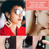 Darrahopens Gift & Novelty > Novelty > Jewellery Making Kits SQBB Earring Hooks, 925 Silver Hypoallergenic Jewelry Making Accessories with 100 Hooks and 150 Ear Plugs