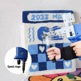 2-in-1 Electric Tufting Gun for Carpet & Rugs, Cut & Loop Pile, 7–18mm Adjustable, 100W, 100–240V-BLUE In Australia - Darrahopens