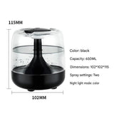 Darrahopens Gift & Novelty > Novelty > Novelty Gifts 2 pcs Relaxing Winter Set - Beige Nursing Cape and Black Mini Humidifier Soothing – Soft Postpartum Shawl & 650ml USB Air Humidifier for Home Comfort，Relax Self Care Present for Women