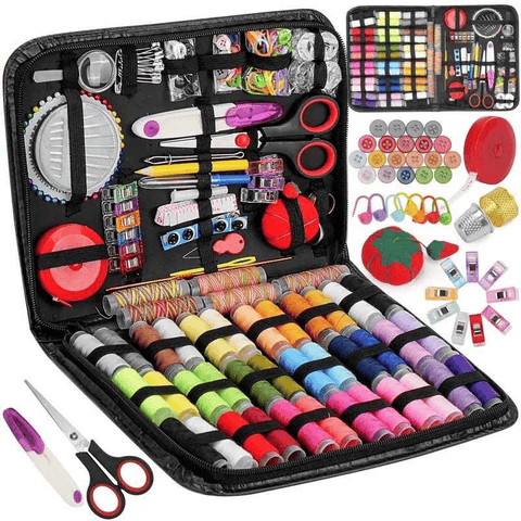 Darrahopens Gift & Novelty > Novelty > Novelty Gifts 229-Piece Chili Edition Sewing Kit: 41 Color Threads + Full Accessories + Portable Case – Perfect for Home Mending, Crafts, and Gifting