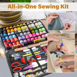 Darrahopens Gift & Novelty > Novelty > Novelty Gifts 229-Piece Chili Edition Sewing Kit: 41 Color Threads + Full Accessories + Portable Case – Perfect for Home Mending, Crafts, and Gifting