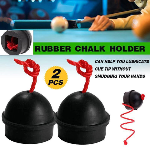 Darrahopens Gift & Novelty > Novelty > Novelty Gifts 2PCS Rubber Chalk Holder for Billiard Pool Snooker Table Cue Stick Club AU STOCK