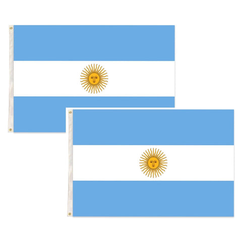 Darrahopens Gift & Novelty > Novelty > Novelty Gifts 2x Argentina Country Flags Heavy Duty Argentine Argentinian - 150cm x 90cm