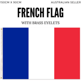 Darrahopens Gift & Novelty > Novelty > Novelty Gifts 2x France Country Flags French Heavy Duty - 150cm x 90cm