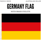 Darrahopens Gift & Novelty > Novelty > Novelty Gifts 2x Germany Country Flags Deutschland Heavy Duty DE German - 150cm x 90cm