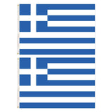 Darrahopens Gift & Novelty > Novelty > Novelty Gifts 2x Greece Country Flags Greek Heavy Duty National Olympics Europe - 150cm x 90cm