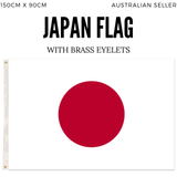 Darrahopens Gift & Novelty > Novelty > Novelty Gifts 2x Japan Country Flags Japanese Heavy Duty - 150cm x 90cm
