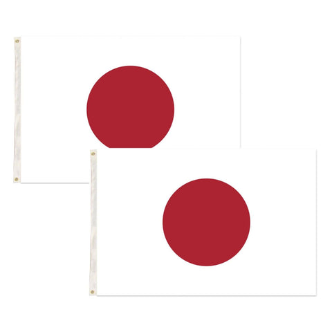 Darrahopens Gift & Novelty > Novelty > Novelty Gifts 2x Japan Country Flags Japanese Heavy Duty - 150cm x 90cm