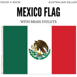 Darrahopens Gift & Novelty > Novelty > Novelty Gifts 2x Mexico Mexican Country Flags Heavy Duty Outdoor - 150cm x 90cm