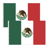 Darrahopens Gift & Novelty > Novelty > Novelty Gifts 2x Mexico Mexican Country Flags Heavy Duty Outdoor - 150cm x 90cm