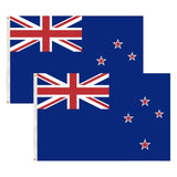 Darrahopens Gift & Novelty > Novelty > Novelty Gifts 2x New Zealand Country Flags Kiwi Heavy Duty Outdoor Maori - 150cm x 90cm