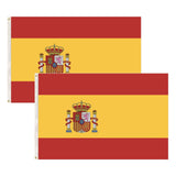 Darrahopens Gift & Novelty > Novelty > Novelty Gifts 2x Spain Spanish Country Flags Heavy Duty Outdoor España - 150cm x 90cm