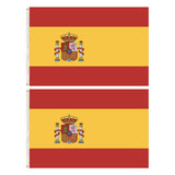Darrahopens Gift & Novelty > Novelty > Novelty Gifts 2x Spain Spanish Country Flags Heavy Duty Outdoor España - 150cm x 90cm