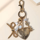 Darrahopens Gift & Novelty > Novelty > Novelty Gifts #3544 Bohemian Vintage Metal Keychain Bag Charm - Handcrafted Lucky Ethnic Bag Styling Accessory & Mother's Day Gift