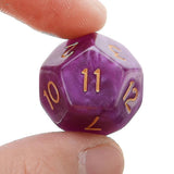 Darrahopens Gift & Novelty > Novelty > Novelty Gifts 3pcs 12-sided resin tweezers astrology tarot constellation divination dice