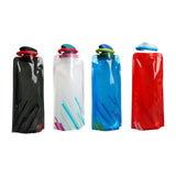 Darrahopens Gift & Novelty > Novelty > Novelty Gifts 4PCS Portable 700ML Folding Water Storage Bag PE for Riding Sports Hiking Kettle