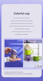 5-piece "Colorful One-Shot Mug" Ceramic Mug Set – Nordic color scheme, smooth handle, rounded rim, exquisite gift box – 80ml mini mugs, suitable for coffee, tea, espresso, and as a perfect gift.