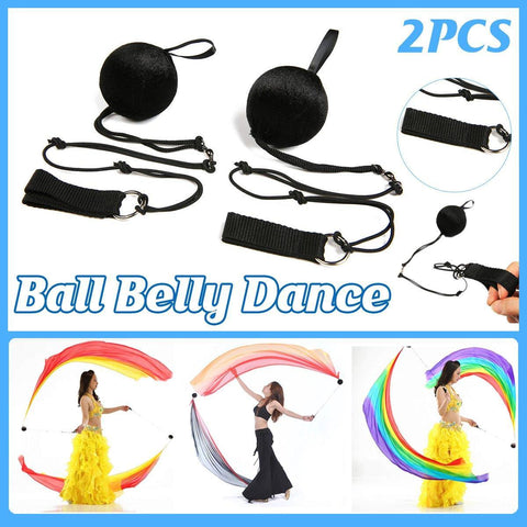 Darrahopens Gift & Novelty > Novelty > Novelty Gifts Adjustable Belly Dance Poi Balls Props Belly Dance Accessories Hand Balls Set