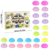 Darrahopens Gift & Novelty > Novelty > Novelty Gifts Adult Squishy Stress Relief Toy 24-Day Countdown Surprise Set - Mystery Dumpling Squeeze Calendar Gift Box - Decompression Toy - GJ876-008 In Australia - Darrahopens