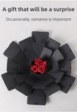 Darrahopens Gift & Novelty > Novelty > Novelty Gifts Black Hexagon 4-Layer 12-Pocket Explosion Gift Box(DIY) - Creative Handmade Photo Album & Scrapbook for Anniversaries & Birthdays