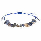 Darrahopens Gift & Novelty > Novelty > Novelty Gifts Boho Braided Shell & Crystal Bracelet Set – 12-Piece Adjustable Woven Jewelry with Conch, Beads & Stone Charms