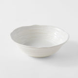 Darrahopens Gift & Novelty > Novelty > Novelty Gifts Bowl 15.5cm White Spiral Glaze