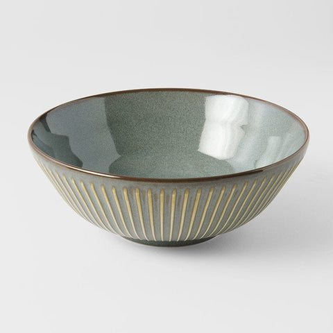 Darrahopens Gift & Novelty > Novelty > Novelty Gifts Bowl 21cm Green Sendan Glaze