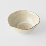 Darrahopens Gift & Novelty > Novelty > Novelty Gifts Bowl Organic 18cm Spiral Sand Glaze