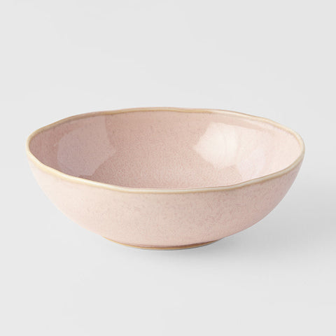 Darrahopens Gift & Novelty > Novelty > Novelty Gifts Bowl Oval 14cm Sakura Pink Glaze