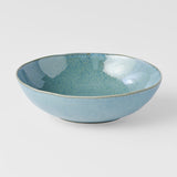 Darrahopens Gift & Novelty > Novelty > Novelty Gifts Bowl Oval 16cm Peacock Glaze