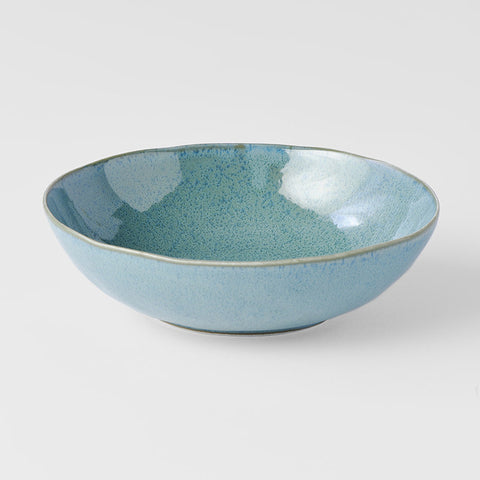 Darrahopens Gift & Novelty > Novelty > Novelty Gifts Bowl Oval 16cm Peacock Glaze