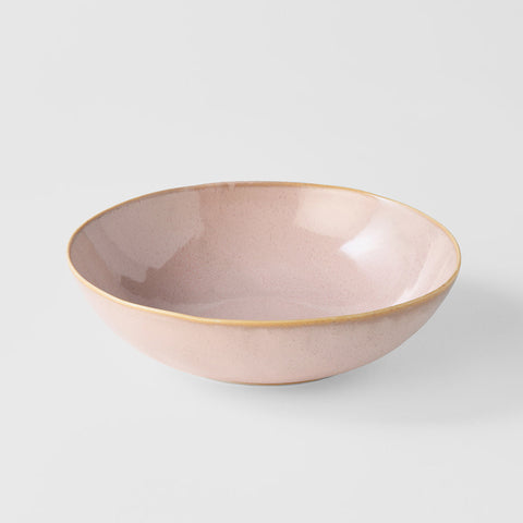 Darrahopens Gift & Novelty > Novelty > Novelty Gifts Bowl Oval 16cm Sakura Pink Glaze