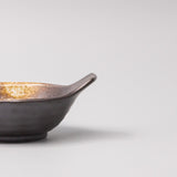 Darrahopens Gift & Novelty > Novelty > Novelty Gifts Bowl with Handle 12cm Bronze Glaze