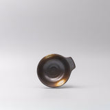 Darrahopens Gift & Novelty > Novelty > Novelty Gifts Bowl with Handle 12cm Bronze Glaze