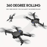 Darrahopens Gift & Novelty > Novelty > Novelty Gifts **E88 PRO All-in-One Gesture-Controlled Aerial Drone | Dual Adjustable HD Cameras + 3-Speed Wind Resistance + Touch-Free Operation, Smart Tracking with One-Click Editing, Perfect for Beginners and Outdoor Creativity**
