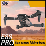 Darrahopens Gift & Novelty > Novelty > Novelty Gifts **E88 PRO All-in-One Gesture-Controlled Aerial Drone | Dual Adjustable HD Cameras + 3-Speed Wind Resistance + Touch-Free Operation, Smart Tracking with One-Click Editing, Perfect for Beginners and Outdoor Creativity**